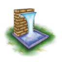 Vorschaubild Oase Wasserfall Waterfall 60