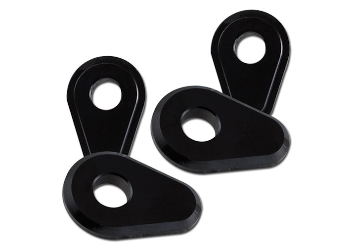 PROTECH Universal Indy Spacer für diverse Yamaha Modelle Spiegel & Blinker Schwarz  für YAMAHA MT-07,  MT-07 Automatik (Y-AMT),  MT-09 / SP