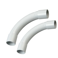 Kopp Steckbogen für Isolierrohr 90° M20