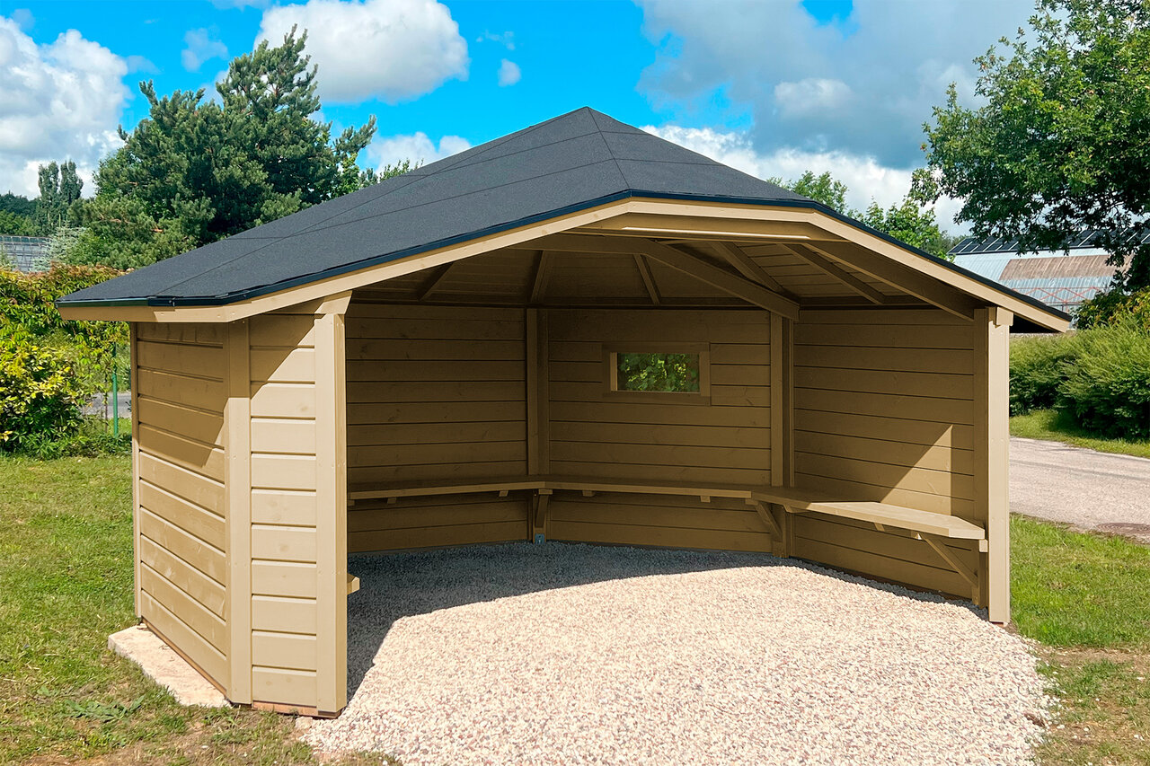 Wolff Finnhaus Wetterschutzhütte / Grillhütte Wanja 3342 45