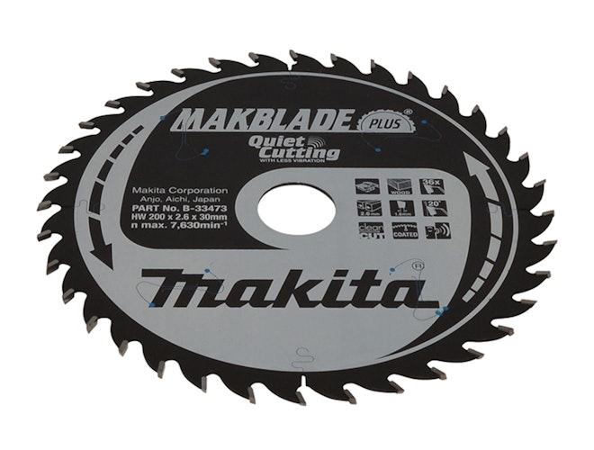 Makita MAKBLADE+ Sägeb. 200x30x36Z B-33473