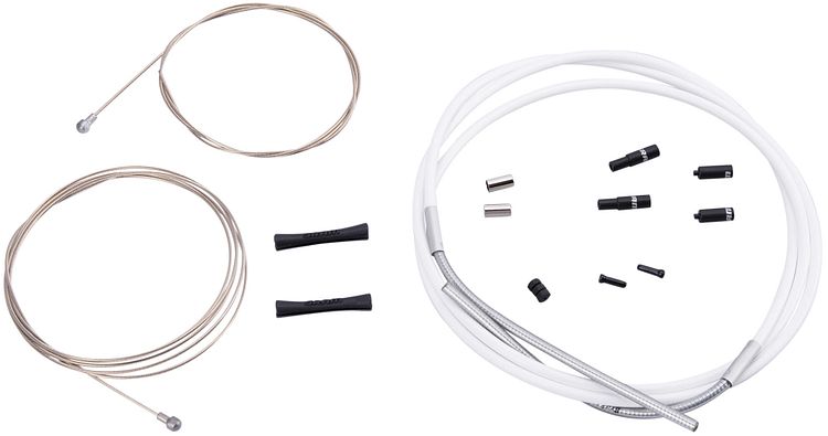 SRAM Bremszug-Set SlickWire mechanisch weiß, silber