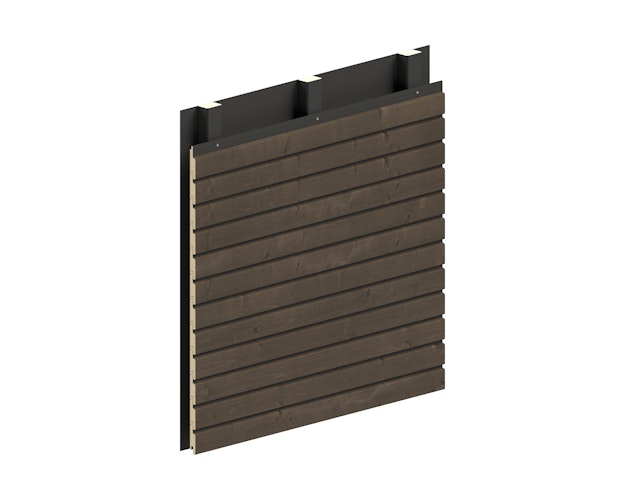 OSMO Fassade Rautenprofil BLACK STRIPE Nordische Fichte hobelfallend riffelgesägt Patina 905 - 27 x 96 mm VE 4 Stk.