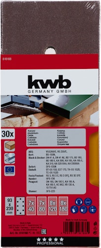 kwb 30Str SparPack Kor gl 93 TypA 818188