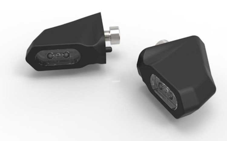 MOTOISM Blinker "Spring Short" mit Positionslicht