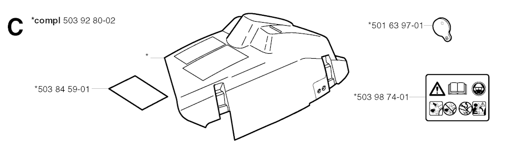 Explosionszeichnung Ersatzteile