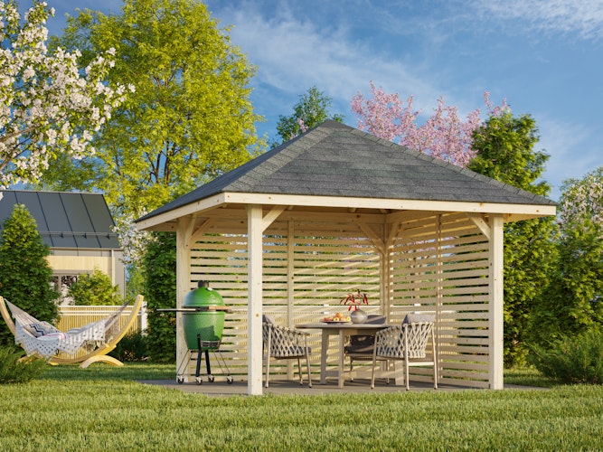 Palmako Pavillon Bianca 8,3 m² Set 102