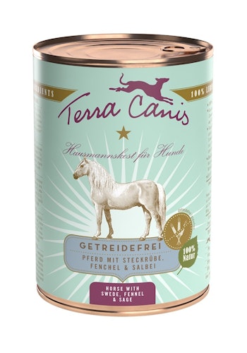 Terra Canis Getreidefrei 400g Dose Hundenassfutter