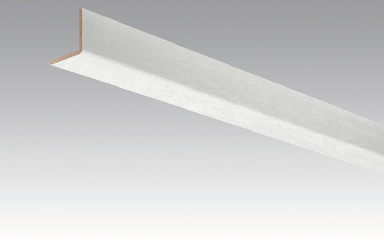 RESTPOSTEN SALE MEISTER Winkelleiste 33/33 mm Vintage Weiß 4091 - 2380 mm