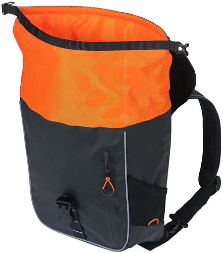 Basil Rucksack Miles 17 l schwarz,orange