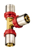 Sanitop Wiroflex WIROPRESS T-Stück 20 x 20 x 16 mm, Presssystem