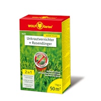 WOLF-Garten - 2-in-1: Unkrautvernichter plus Rasendünger SQ 50
