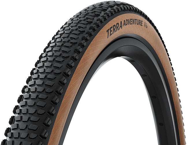 Continental Terra Adventure Reifen 28 × 1,75" schwarz,transparent