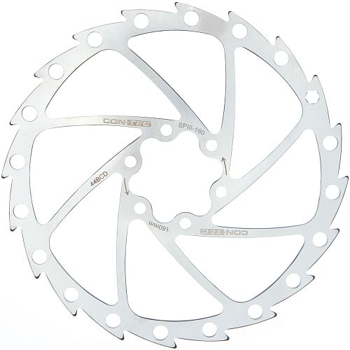 CONTEC Bremsscheibe CDR-2 160 mm silber