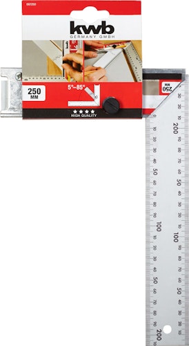 kwb Profi Alu Winkel/Messz. 250 mm 67250