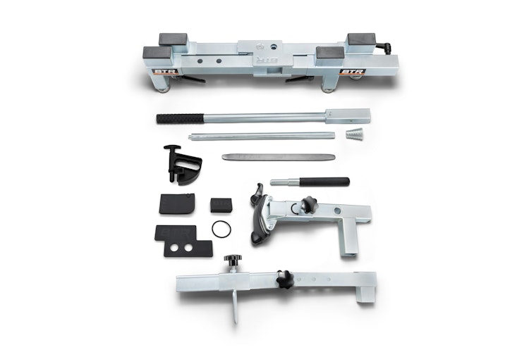 BTR Reifenmontiergerät EVO2® Set für BMW Einarmschwingen mit 5-Loch-Felge