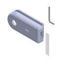 Vorschaubild Griffwerk SMILE 1.0 -Alu EV1 Cover-Set -BB