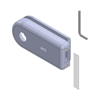 Griffwerk SMILE 1.0 -Alu EV1 Cover-Set -BB