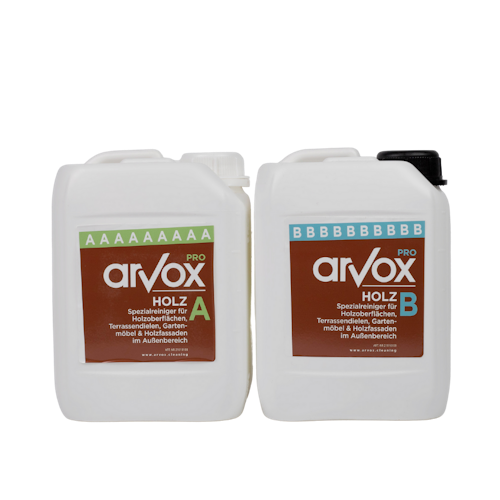 Arvox Pro Holz 2-Komponenten-Reiniger WPC-Reiniger