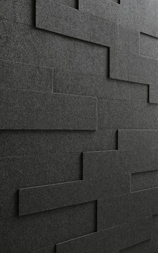 HANDMUSTER MeisterWerke MeisterPaneele. style SP 800 Filz / schiefergrau 4504