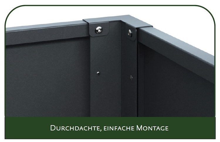 KGT Hochbeet UrbanGrow L - B 149 x T 74 x H 78 cm