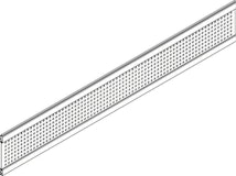 OSMO ALU Dekor Quadrat 19x277, 184cm Alu AnthrazitZubehörbild