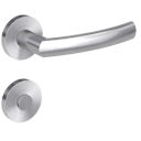 Vorschaubild Griffwerk Türgriff LORITA PROFESSIONAL Schraubrosette- Edelstahl matt