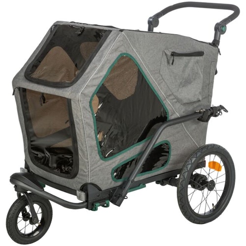 TRIXIE Jogger-Umbausatz für Fahrrad-Anhänger