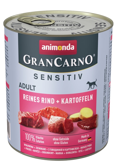 animonda Gran Carno Sensitive Adult 800g Dose HundenassfutterVorschaubild