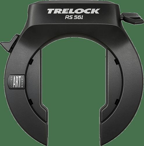 Trelock Rahmenschloss-Set RS 561 schwarz,rot nicht abziehbarer Schlüssel