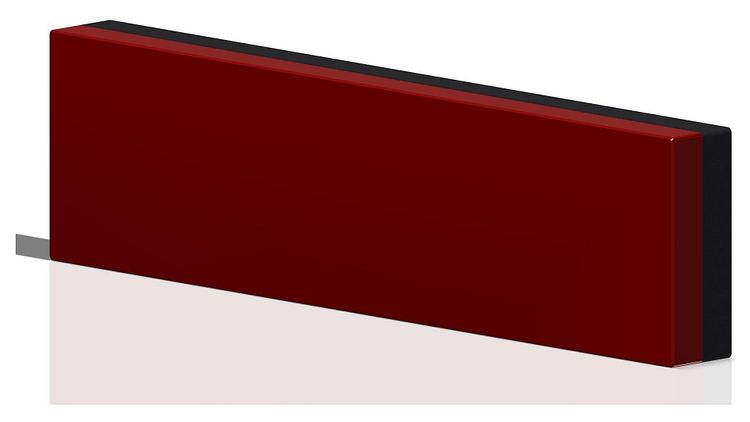 Spanninga RR02 Rückstrahler 50 mm rot