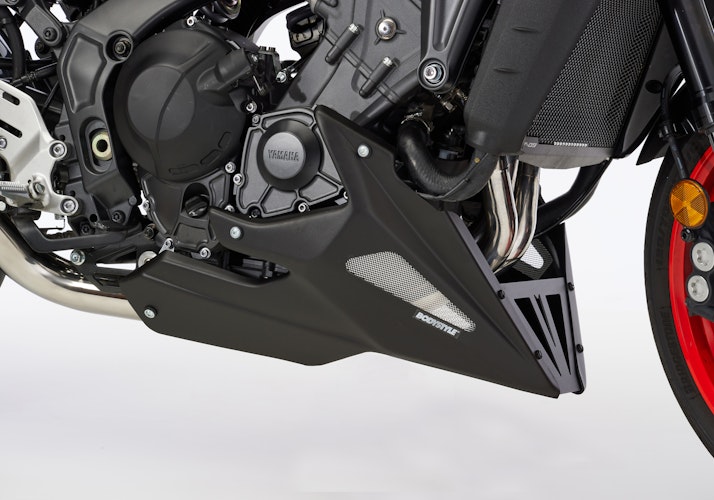 BODYSTYLE Raceline Bugspoiler ABS Kunststoff schwarz-matt für YAMAHA MT-09 / SP, Tracer 9 / GT / GT+, Tracer 9 GT / GT+  / Automatik (Y-AMT), XSR900, XSR900 GP