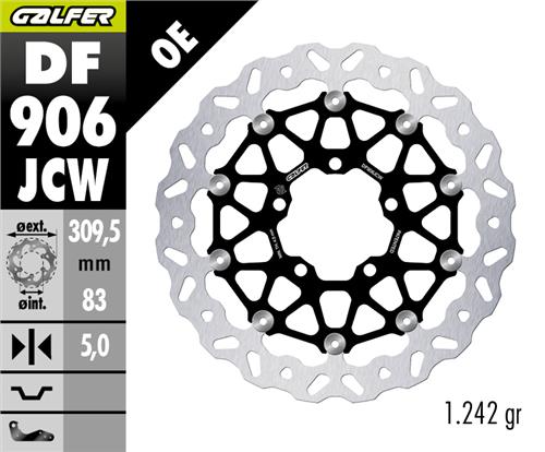 Galfer Bremsscheibe DF906 - Typ JCW - schwimmend