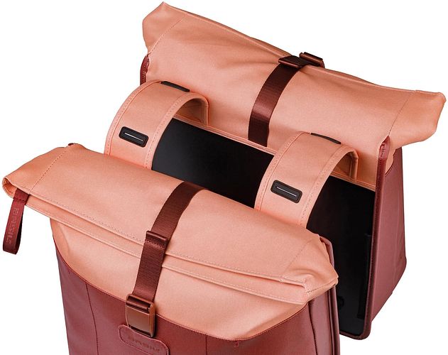 Basil Doppeltasche Vive 35 l rot