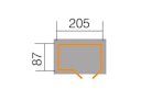 Vorschaubild Weka Fahrrad- und Mülltonnenbox 367 - 19 mm