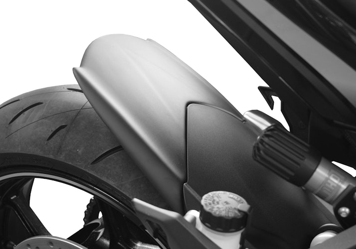 BODYSTYLE Hinterradabdeckungsverlängerung ABS Kunststoff schwarz-matt für KAWASAKI Z1000, Z1000 SX