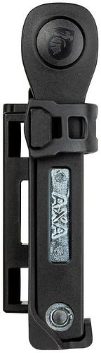 Axa Fold Lite Faltschloss 80 cm schwarz Duo Pack<BR/>Gleichschließende Funktion