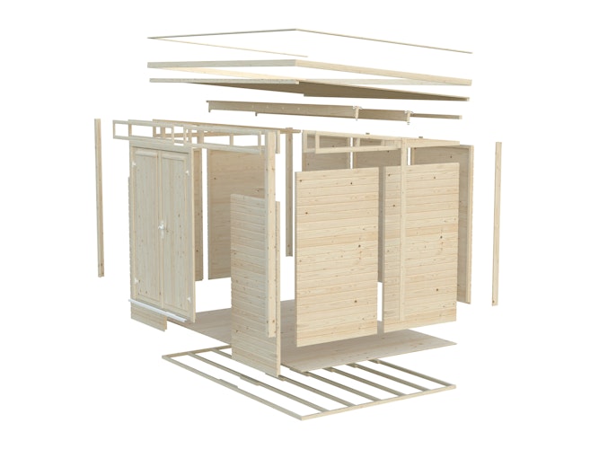 Palmako Gerätehaus Elias 7,3 m² - 16 mm