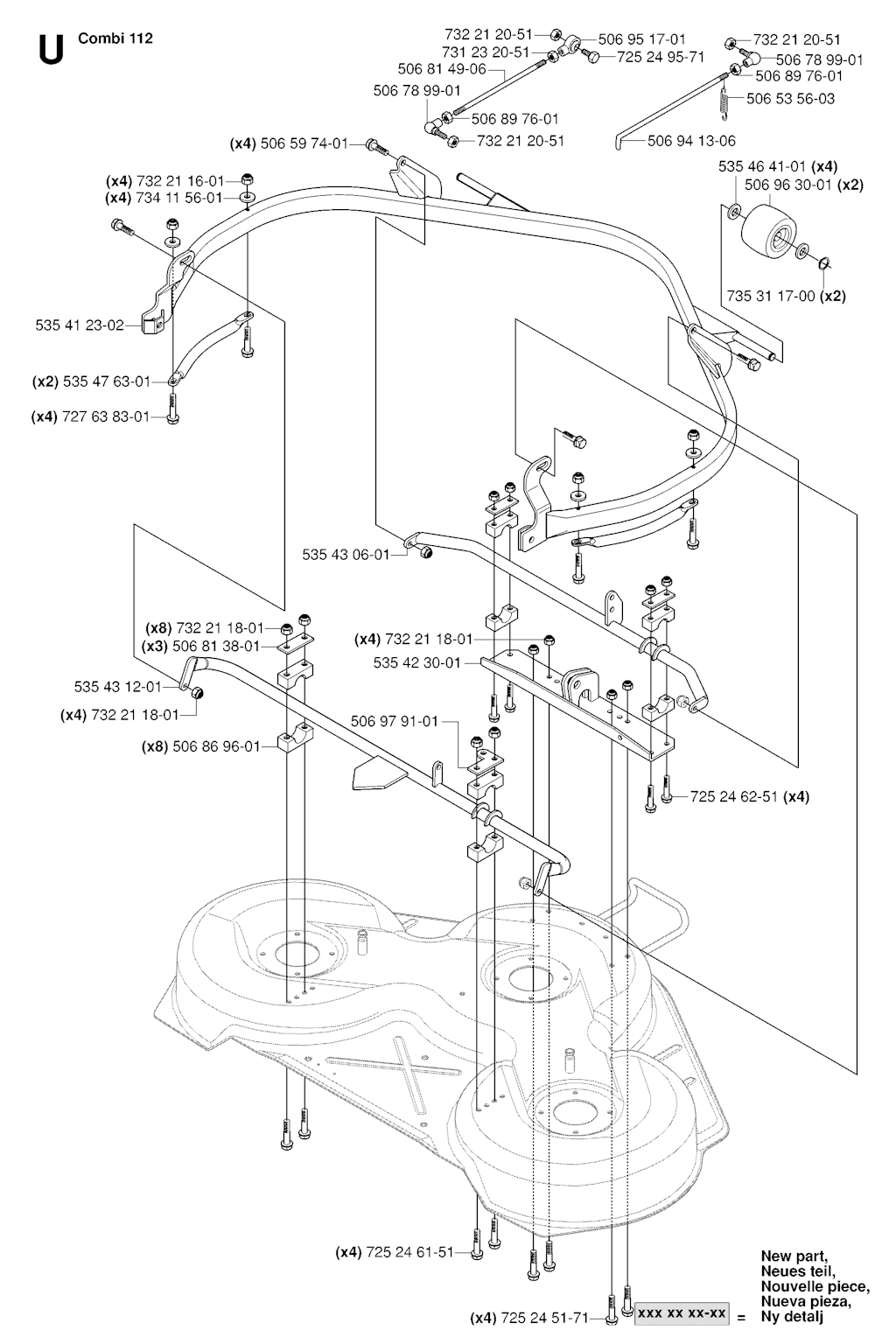 Explosionszeichnung Ersatzteile