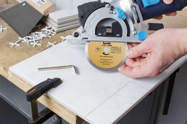 kwb Mini-Kreissäge Set 5tlg 575905