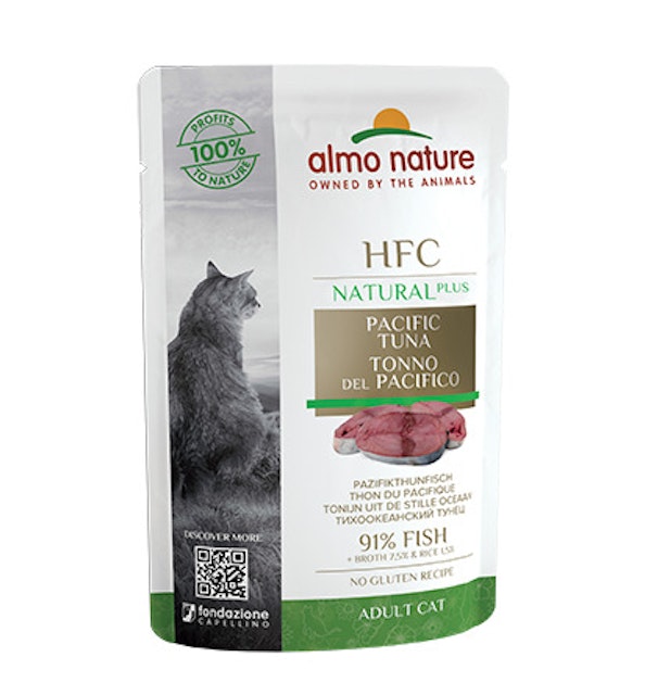 Almo Nature HFC Natural Plus 55g Beutel KatzennassfutterVorschaubild