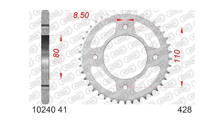 Afam Kettenrad 10240