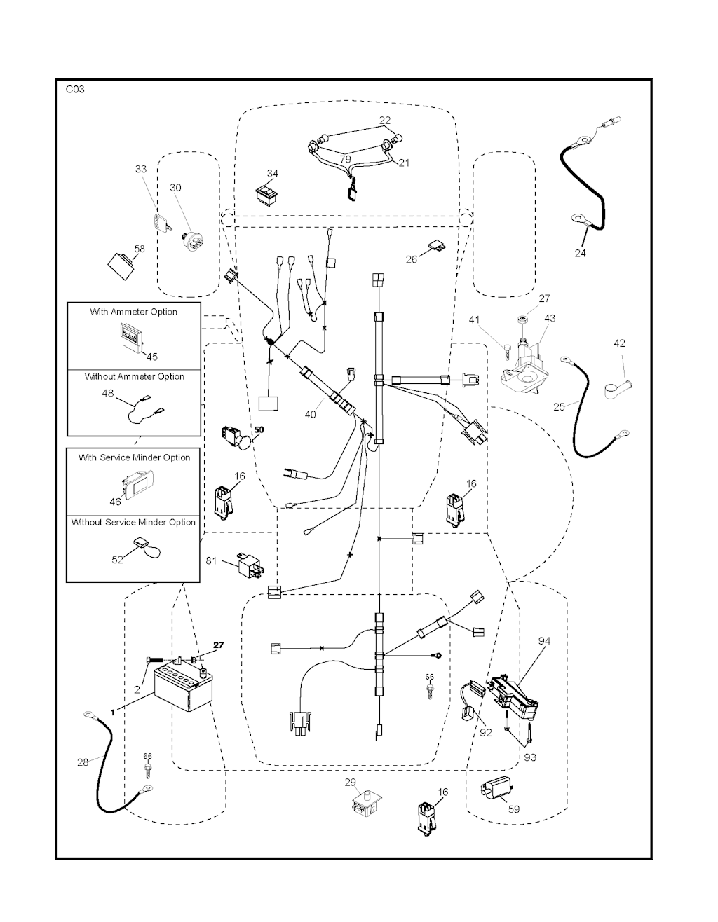 Explosionszeichnung Ersatzteile
