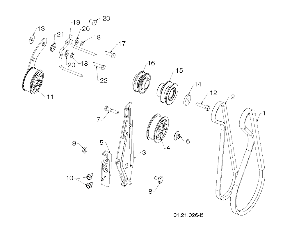 Explosionszeichnung Ersatzteile