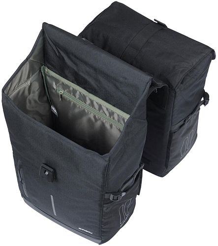 Basil Doppeltasche Move 30 l schwarz