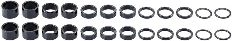 CONTEC Spacer-Box Toncer 1 1/8 Zoll schwarz