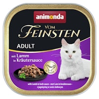 animonda Vom Feinsten Adult mit Sauce 100g Schale Katzennassfutter