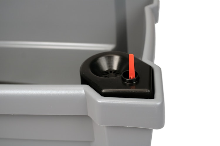 KHW Calypso Pflanzkasten auf Rollen mit Bewässerungssystem + modularem Spalier