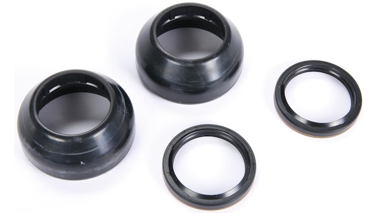 All Balls Racing Gabelsimmerringsatz 38,6 x 48 x 7 (ABR 56-163), mit Staubkappen