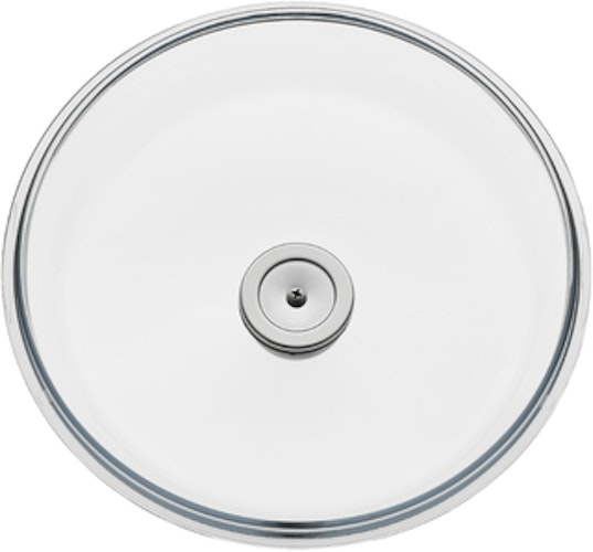 Silit Glasdeckel 24 cm mit Metallknauf